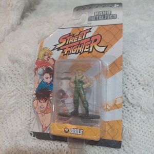 Street Fighter Guile Nano Metalfigs Figure